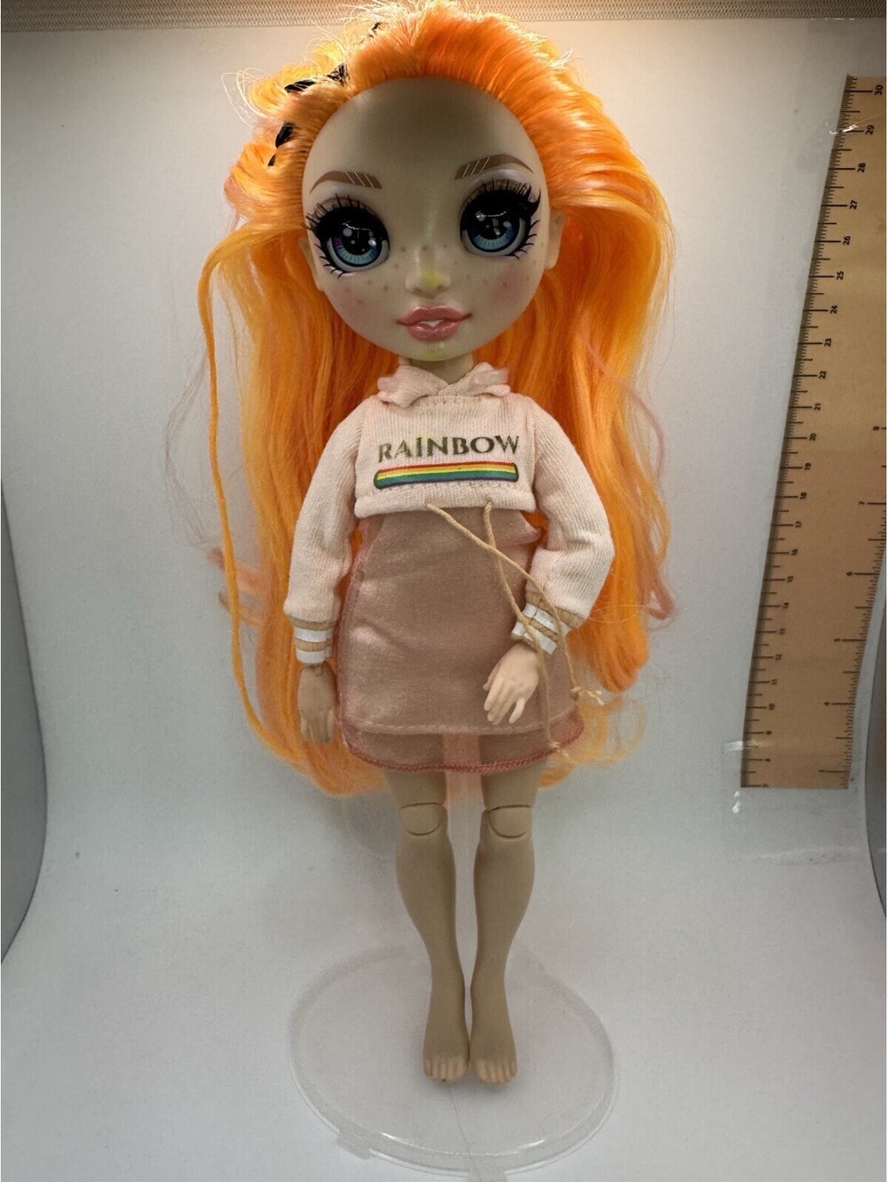 Rainbow High Poppy Rowan Doll Orange Hair Butterfly Clips MGA Series 1 2019